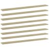 vidaXL Bookshelf Boards 8 pcs Sonoma Oak 39.4"x3.9"x0.6" Engineered Wood