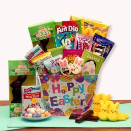 Hoppy Bunny Treats Easter Gift Basket