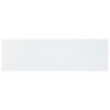 vidaXL Bookshelf Boards 4 pcs High Gloss White 39.4"x11.8"x0.6" Engineered Wood