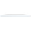 vidaXL Bookshelf Boards 8 pcs High Gloss White 23.6"x11.8"x0.6" Engineered Wood
