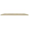 vidaXL Bookshelf Boards 4 pcs Sonoma Oak 15.7"x15.7"x0.6" Engineered Wood
