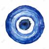 Erbulus blue evil eye - 08x08 Print on canvas