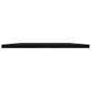 vidaXL Bookshelf Boards 4 pcs Black 23.6"x19.7"x0.6" Engineered Wood