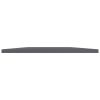 vidaXL Bookshelf Boards 4 pcs High Gloss Gray 31.5"x15.7"x0.6" Engineered Wood