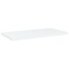 vidaXL Bookshelf Boards 8 pcs White 15.7"x7.9"x0.6" Engineered Wood