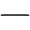 vidaXL Bookshelf Boards 8 pcs Gray 39.4"x11.8"x0.6" Engineered Wood
