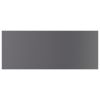 vidaXL Bookshelf Boards 4 pcs High Gloss Gray 39.4"x15.7"x0.6" Engineered Wood