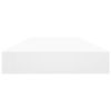 vidaXL Bookshelf Boards 8 pcs White 39.4"x3.9"x0.6" Engineered Wood