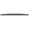 vidaXL Bookshelf Boards 8 pcs High Gloss Gray 15.7"x19.7"x0.6" Engineered Wood