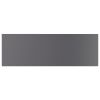 vidaXL Bookshelf Boards 8 pcs High Gloss Gray 23.6"x7.9"x0.6" Engineered Wood