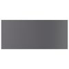 vidaXL Bookshelf Boards 4 pcs High Gloss Gray 31.5"x11.8"x0.6" Engineered Wood