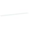 vidaXL Bookshelf Boards 8 pcs White 39.4"x3.9"x0.6" Engineered Wood