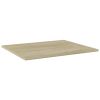 vidaXL Bookshelf Boards 8 pcs Sonoma Oak 23.6"x19.7"x0.6" Engineered Wood