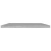 vidaXL Bookshelf Boards 4 pcs Concrete Gray 15.7"x11.8"x0.6" Engineered Wood
