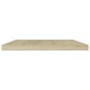 vidaXL Bookshelf Boards 8 pcs Sonoma Oak 23.6"x3.9"x0.6" Engineered Wood