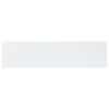 vidaXL Bookshelf Boards 8 pcs High Gloss White 15.7"x3.9"x0.6" Engineered Wood