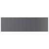 vidaXL Bookshelf Boards 4 pcs High Gloss Gray 39.4"x11.8"x0.6" Engineered Wood