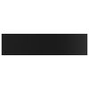 vidaXL Bookshelf Boards 8 pcs High Gloss Black 15.7"x3.9"x0.6" Engineered Wood