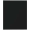 vidaXL Bookshelf Boards 8 pcs Black 15.7"x19.7"x0.6" Engineered Wood