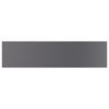 vidaXL Bookshelf Boards 4 pcs High Gloss Gray 15.7"x3.9"x0.6" Engineered Wood