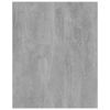 vidaXL Bookshelf Boards 4 pcs Concrete Gray 15.7"x19.7"x0.6" Engineered Wood
