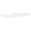 vidaXL Bookshelf Boards 4 pcs White 31.5"x15.7"x0.6" Engineered Wood