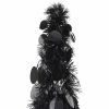 vidaXL Pop-up Artificial Christmas Tree Black 5 ft PET