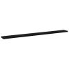 vidaXL Bookshelf Boards 4 pcs Black 39.4"x3.9"x0.6" Engineered Wood