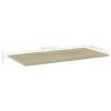 vidaXL Bookshelf Boards 4 pcs Sonoma Oak 31.5"x15.7"x0.6" Engineered Wood