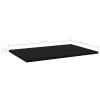 vidaXL Bookshelf Boards 8 pcs Black 23.6"x15.7"x0.6" Engineered Wood