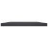 vidaXL Bookshelf Boards 8 pcs Gray 39.4"x7.9"x0.6" Engineered Wood