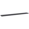 vidaXL Bookshelf Boards 4 pcs Gray 31.5"x3.9"x0.6" Engineered Wood
