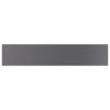 vidaXL Bookshelf Boards 8 pcs High Gloss Gray 39.4"x7.9"x0.6" Engineered Wood