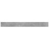 vidaXL Bookshelf Boards 8 pcs Concrete Gray 39.4"x3.9"x0.6" Engineered Wood