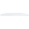 vidaXL Bookshelf Boards 4 pcs High Gloss White 23.6"x15.7"x0.6" Engineered Wood