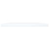vidaXL Bookshelf Boards 4 pcs White 39.4"x11.8"x0.6" Engineered Wood