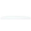 vidaXL Bookshelf Boards 8 pcs White 39.4"x7.9"x0.6" Engineered Wood