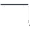 vidaXL Outdoor Roller Blind 66.9"x98.4" Anthracite