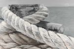 Twisted boat rope - 12x18 Print on canvas