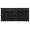 vidaXL Decking Tiles 6 pcs WPC 23.6"x11.8" 11.6 ftÂ¬â‰¤ Black