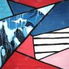 Diagonal unity - 08x08 Print on canvas