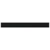 vidaXL Bookshelf Boards 4 pcs Black 39.4"x3.9"x0.6" Engineered Wood
