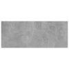 vidaXL Bookshelf Boards 4 pcs Concrete Gray 39.4"x15.7"x0.6" Engineered Wood