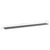vidaXL Bookshelf Boards 8 pcs High Gloss Gray 39.4"x3.9"x0.6" Engineered Wood