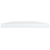 vidaXL Bookshelf Boards 4 pcs High Gloss White 15.7"x7.9"x0.6" Engineered Wood