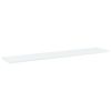 vidaXL Bookshelf Boards 8 pcs White 39.4"x7.9"x0.6" Engineered Wood