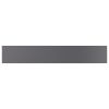 vidaXL Bookshelf Boards 8 pcs High Gloss Gray 23.6"x3.9"x0.6" Engineered Wood