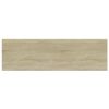 vidaXL Bookshelf Boards 8 pcs Sonoma Oak 39.4"x11.8"x0.6" Engineered Wood