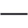 vidaXL Bookshelf Boards 8 pcs Gray 39.4"x3.9"x0.6" Engineered Wood