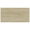vidaXL Bookshelf Boards 8 pcs Sonoma Oak 31.5"x15.7"x0.6" Engineered Wood
